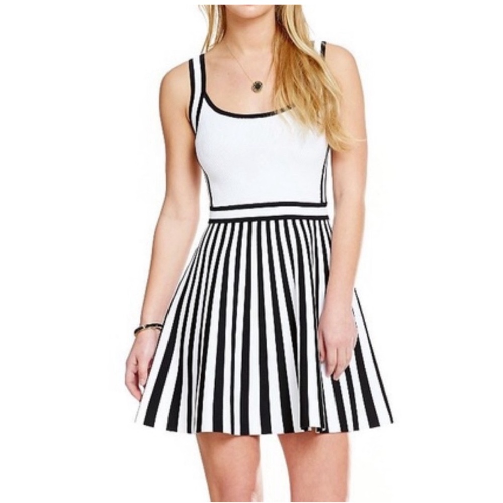 Guess Mirage Nautical Stripe Sweater Dress